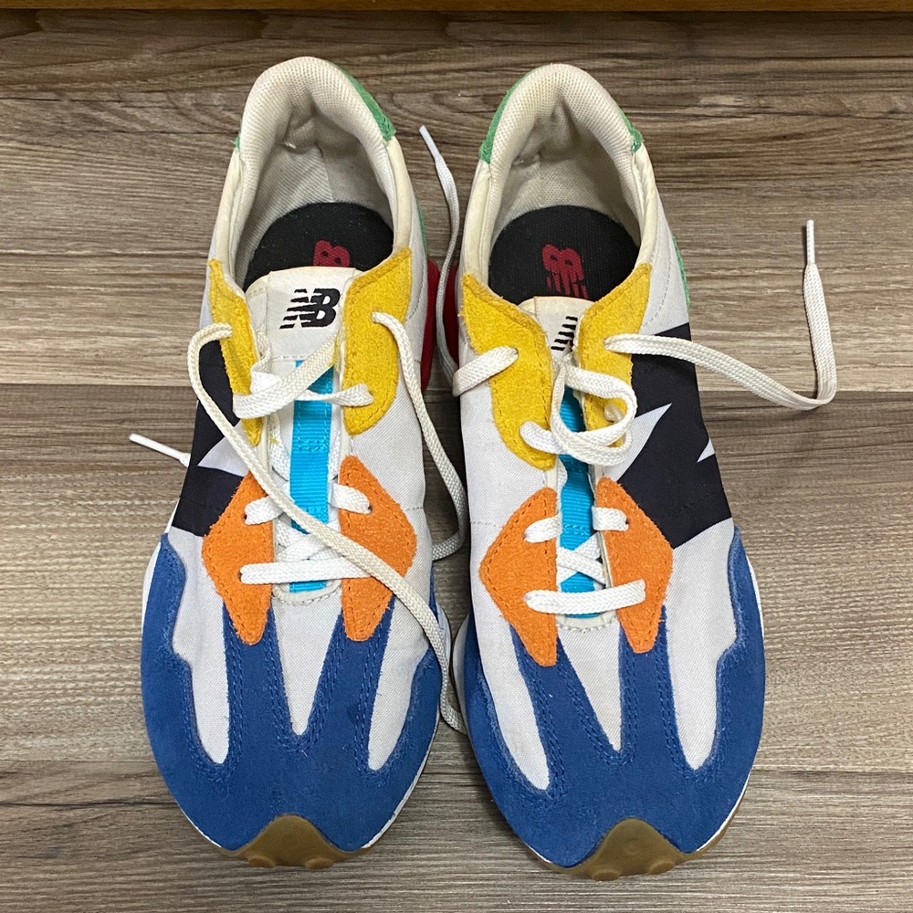 New Balance Kids' Colorful Sneakers - Blue, Orange, Yellow, White
